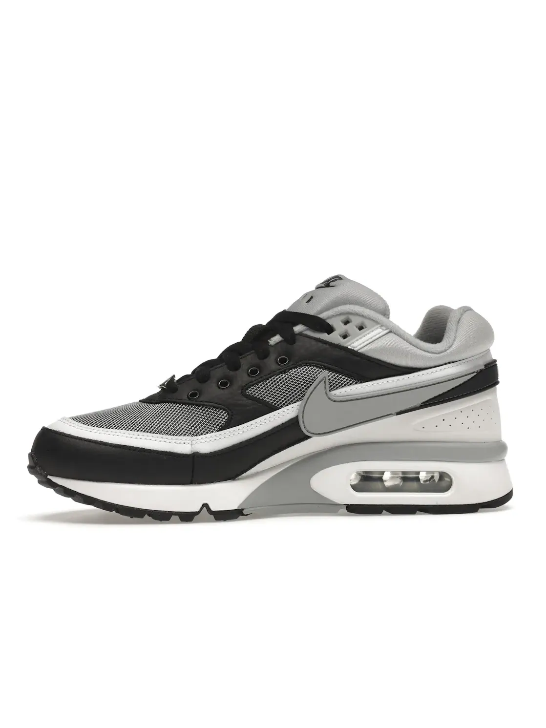 Мужские кроссовки Lifestyle с премиальной кожи Nike Air Max BW QS — изображение 3 из 4, черный/серый-белый
