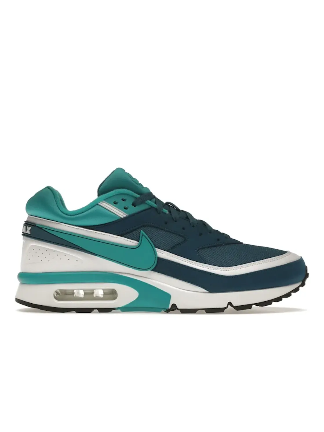 Мужские кроссовки с принтом Nike Air Max BW OG Nike — изображение 1 из 4, белый/черный/серый