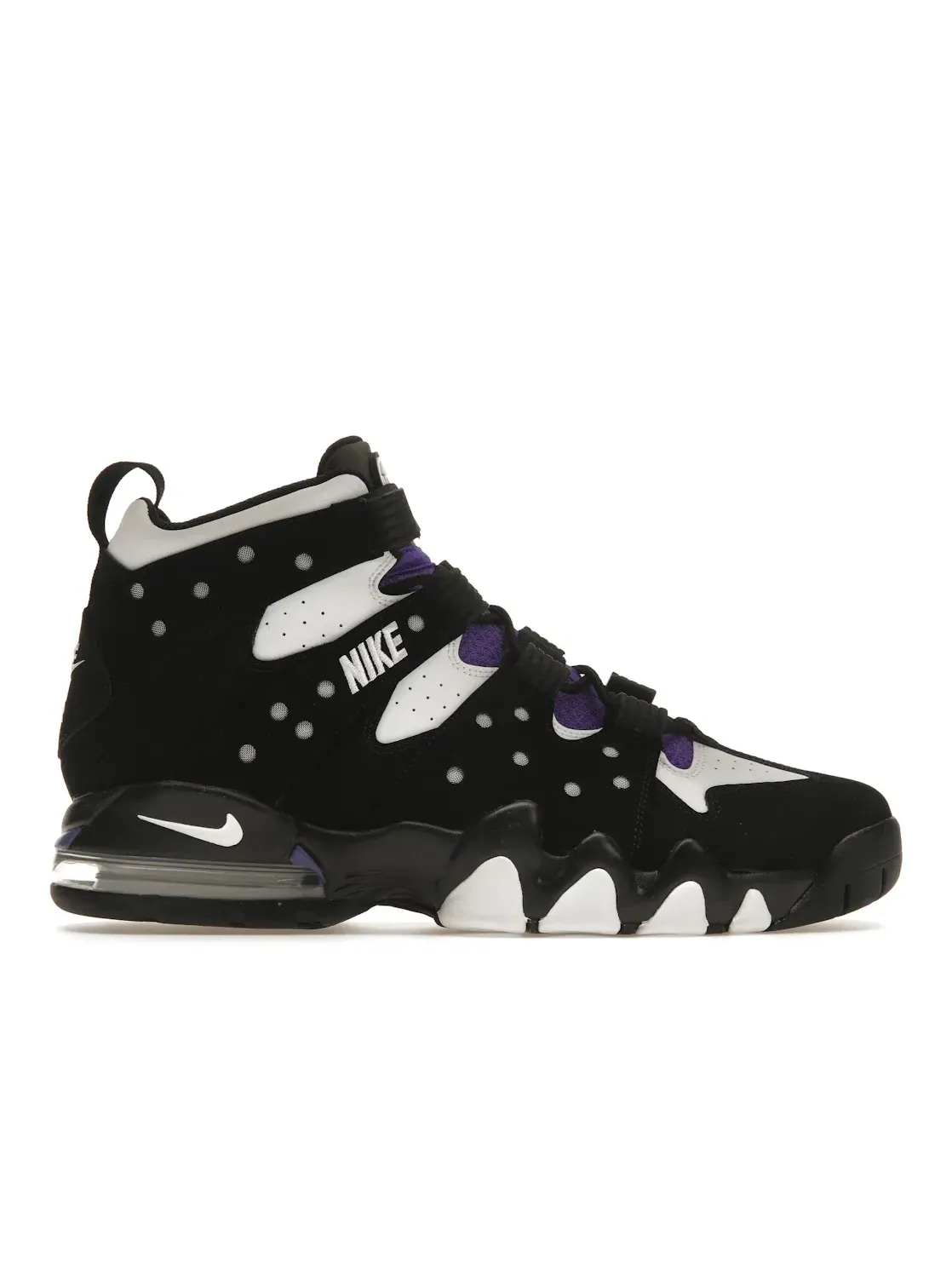 Мужские кроссовки с высоким берцем Nike Air Max 2 CB '94 OG — изображение 1 из 4, черный/белый-фиолетовый