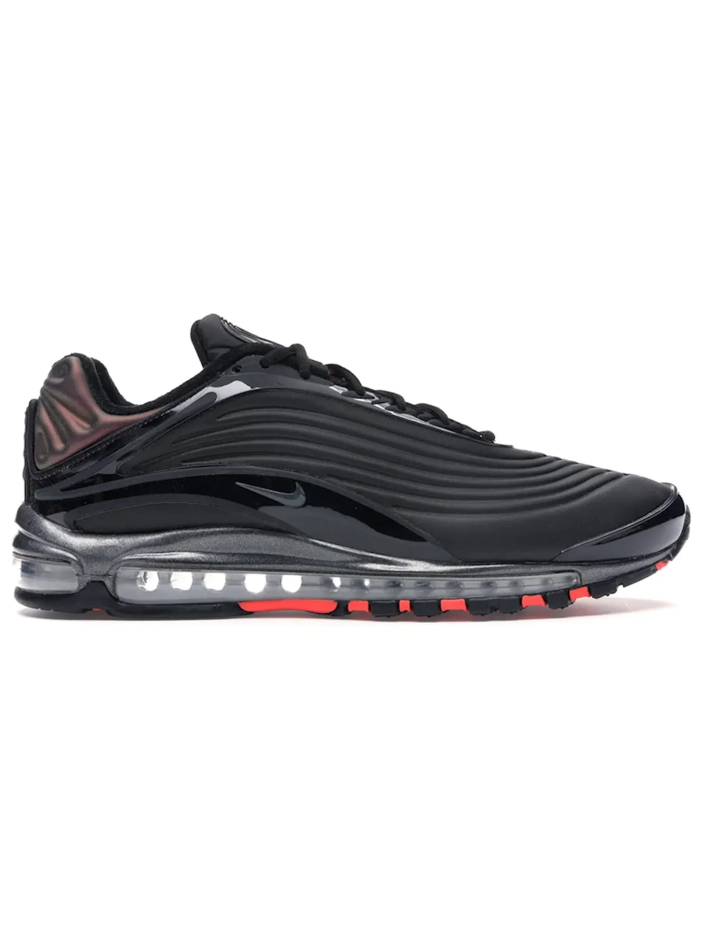 Мужские кроссовки с амортизацией Nike Air Max Deluxe Nike — изображение 1 из 1, черный/-яркий