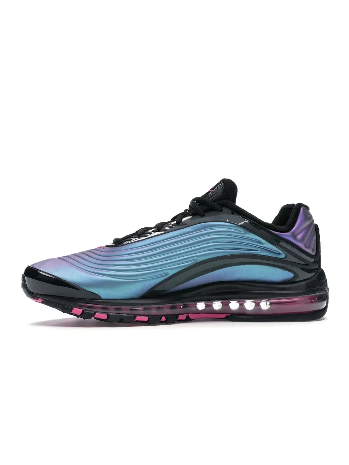 Мужские кроссовки Lifestyle Nike Air Max Deluxe — изображение 3 из 4, черный/-фиолетовый