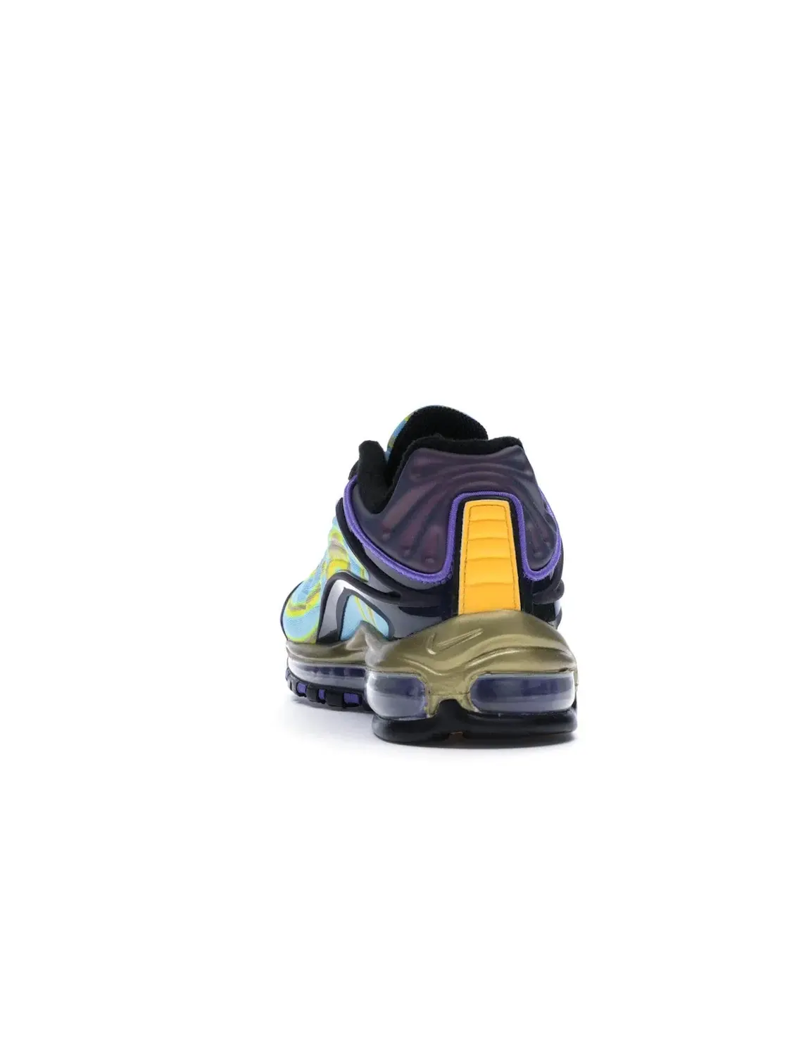 Мужские кроссовки для повседневной носки Nike Air Max Deluxe — изображение 4 из 4, темно-синий оранжевый