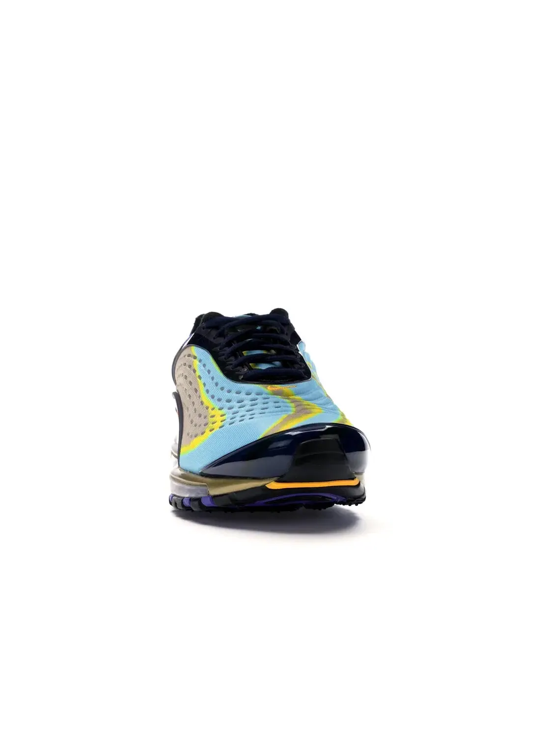 Женские кроссовки Lifestyle Nike Air Max Deluxe Nike — изображение 2 из 4, темно-синий/оранжевый
