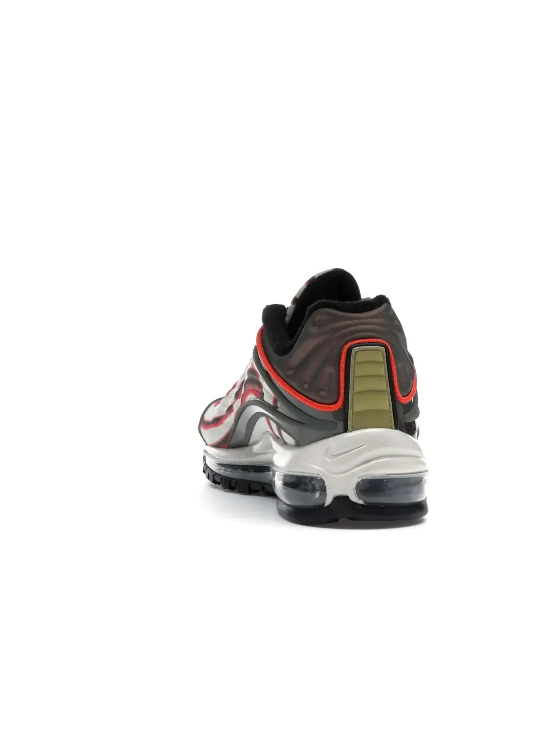 Мужские кроссовки lifestyle с принтом Nike Air Max Deluxe Nike — изображение 4 из 4, зеленый-оранжевый-черный