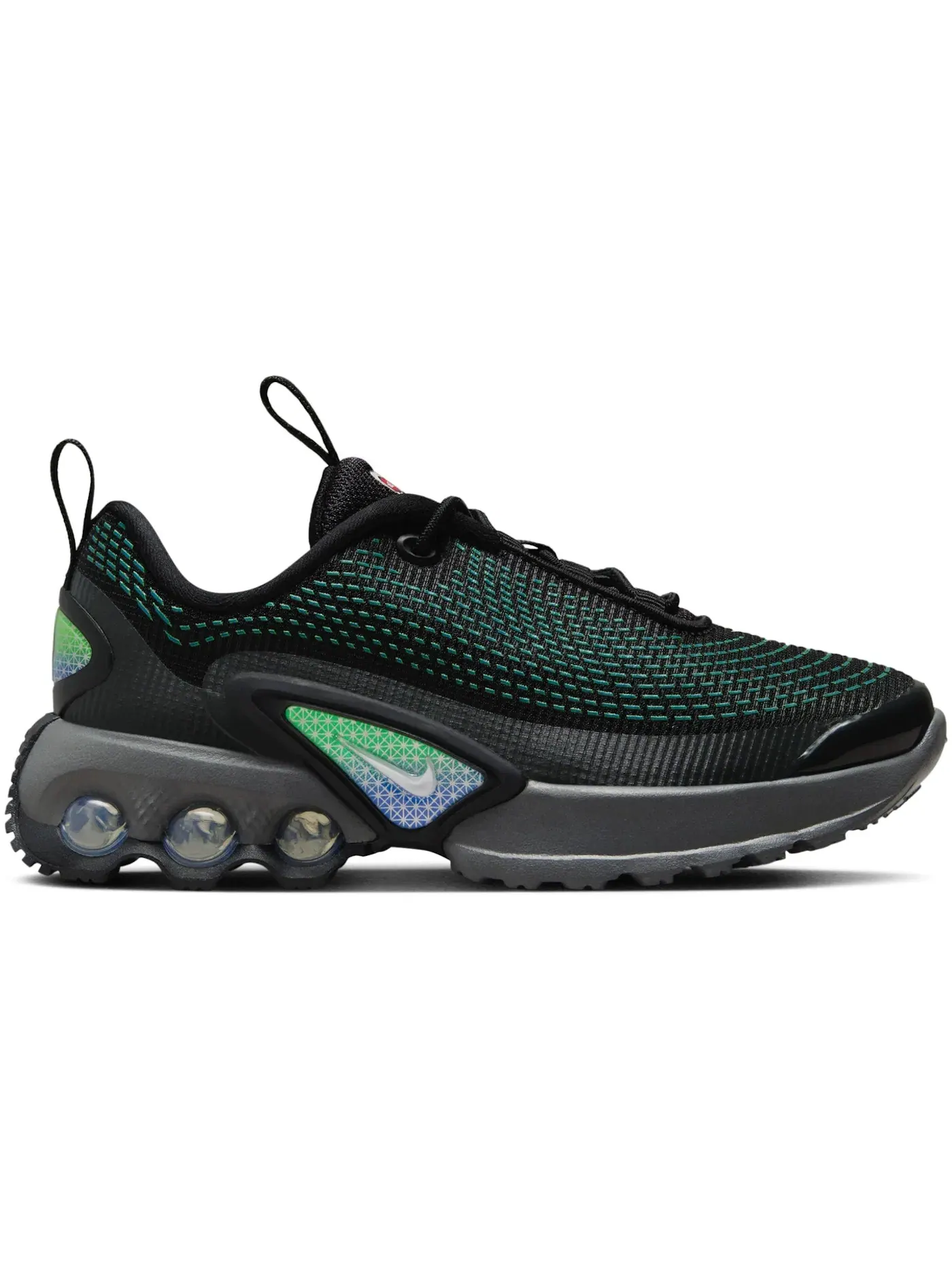 Детские кроссовки Lifestyle Nike Air Max Dn — изображение 1 из 1, черный//зеленый/белый