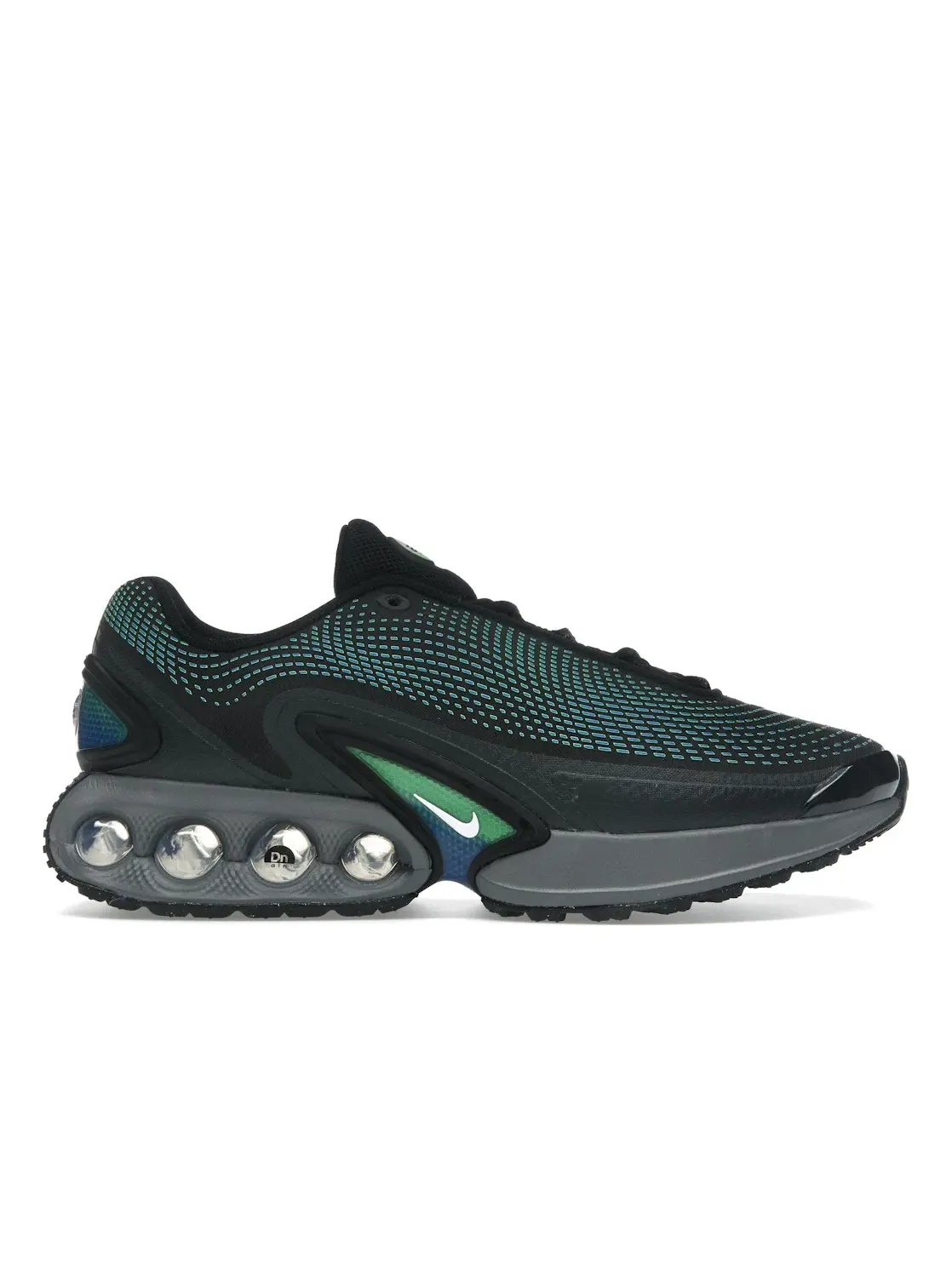 Мужские кроссовки для повседневной носки Nike Air Max Dn Nike — изображение 1 из 4, черный//зеленый/белый