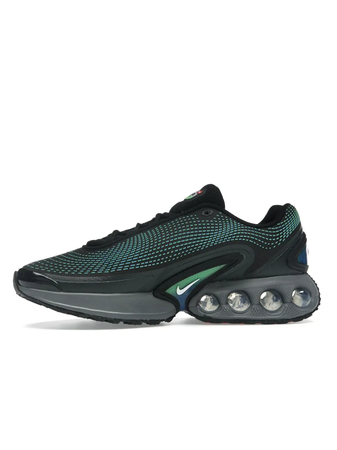 Мужские кроссовки для повседневной носки Nike Air Max Dn Nike — изображение 3 из 4, черный//зеленый/белый