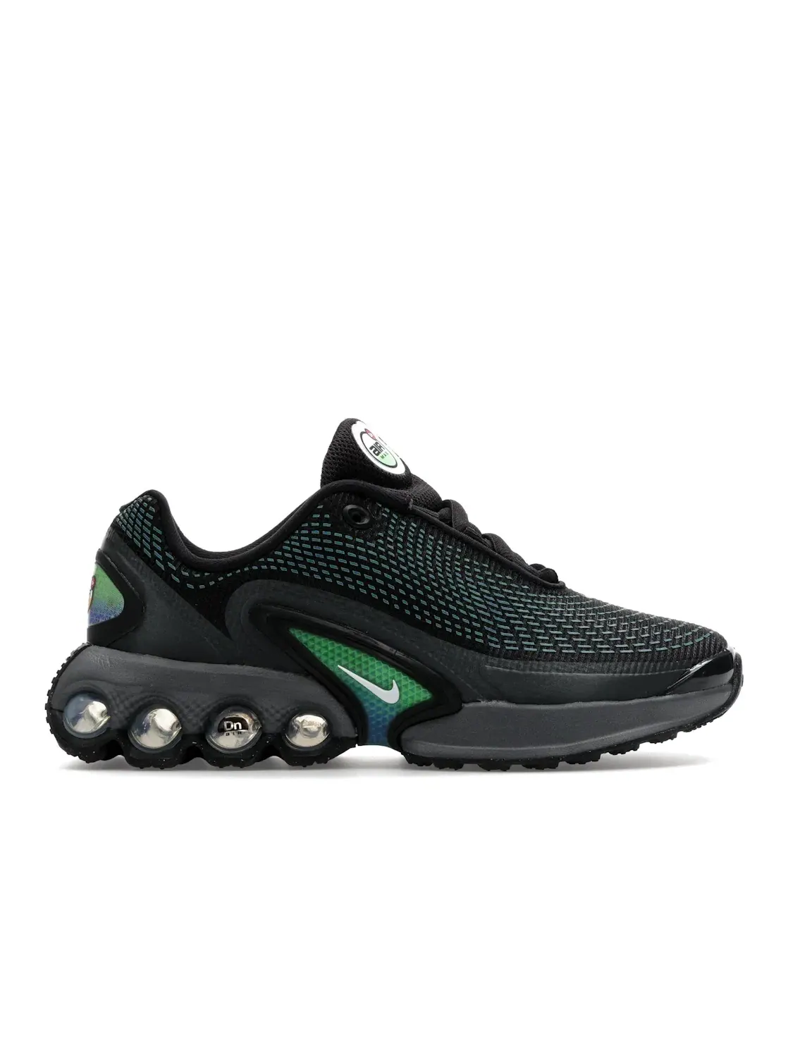 Детские кроссовки Lifestyle Nike Air Max Dn Nike — изображение 1 из 4, черный//зеленый/белый