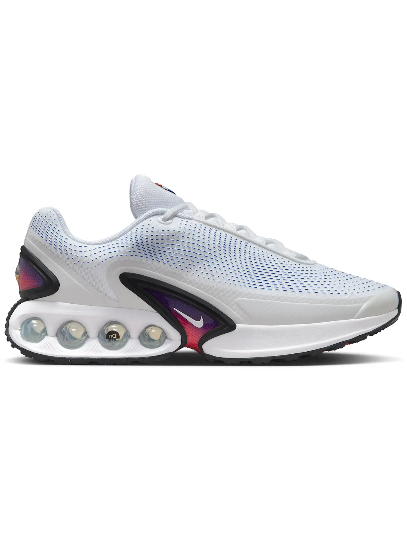 Мужские кроссовки Lifestyle с технологией Air Max Nike Nike Air Max Dn — изображение 1 из 1, белый/синий/яркий/белый