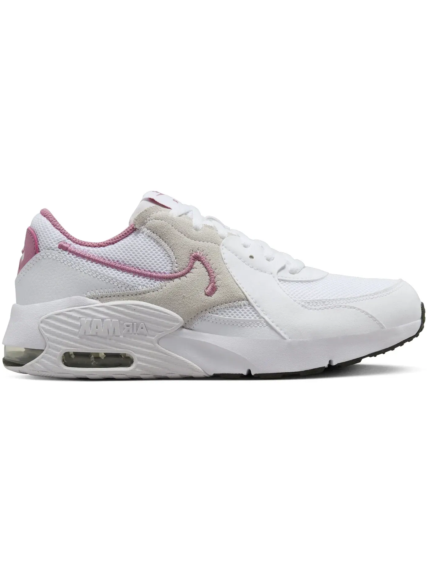 Детские кроссовки для повседневной носки Nike Air Max Excee Nike — изображение 1 из 1, белый/белый/розовый