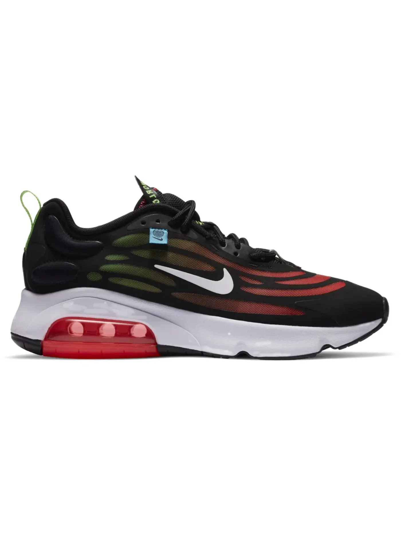 Мужские кроссовки для повседневной носки Nike Air Max Exosense SE Nike — изображение 1 из 1, черный//зеленый/белый