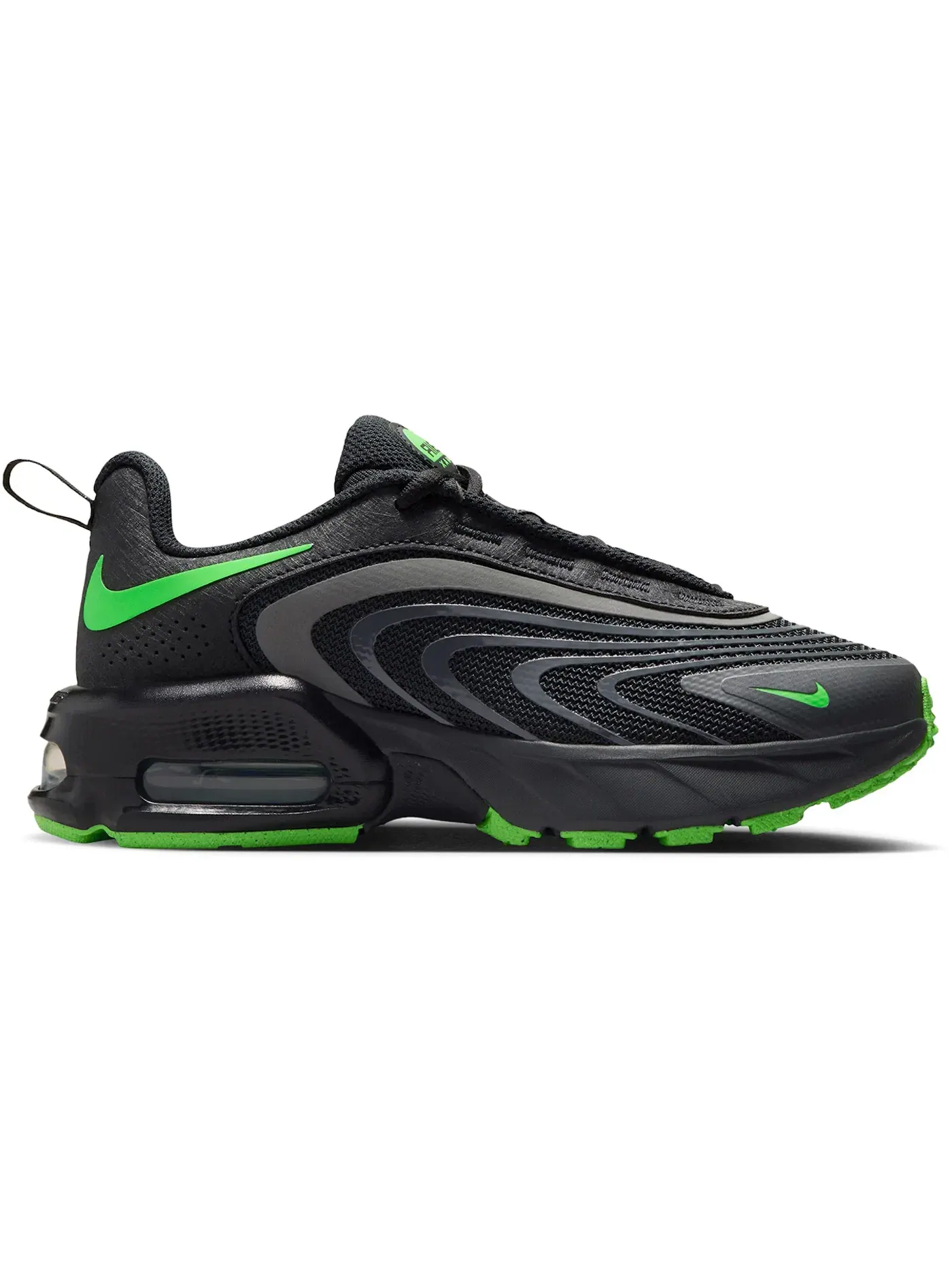 Детские кроссовки Lifestyle Nike Air Max Fire — изображение 1 из 1, черный/зеленый