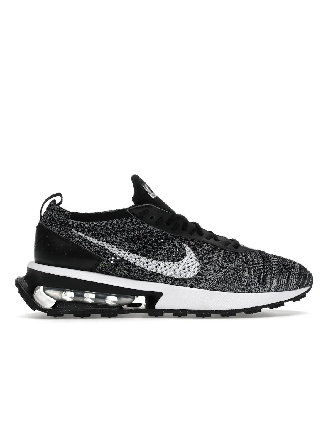 Женские кроссовки с сетчатым верхом Nike Air Max Flyknit Racer Nike — изображение 1 из 4, черный/белый