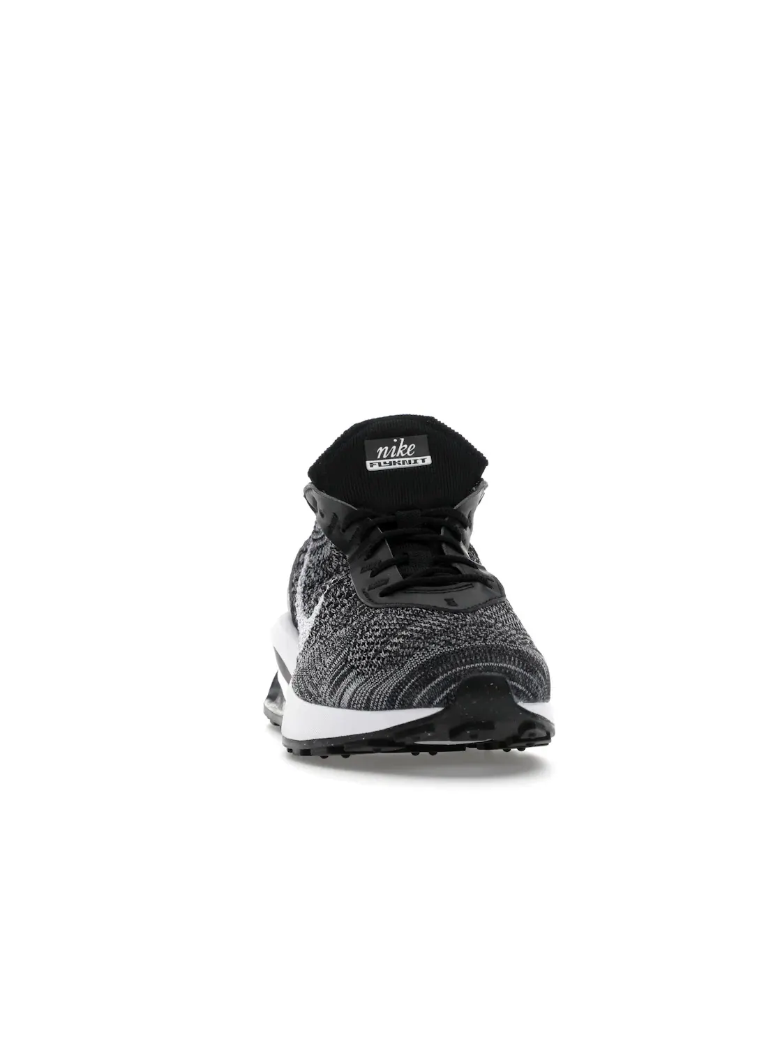 Женские кроссовки с сетчатым верхом Nike Air Max Flyknit Racer Nike — изображение 2 из 4, черный/белый