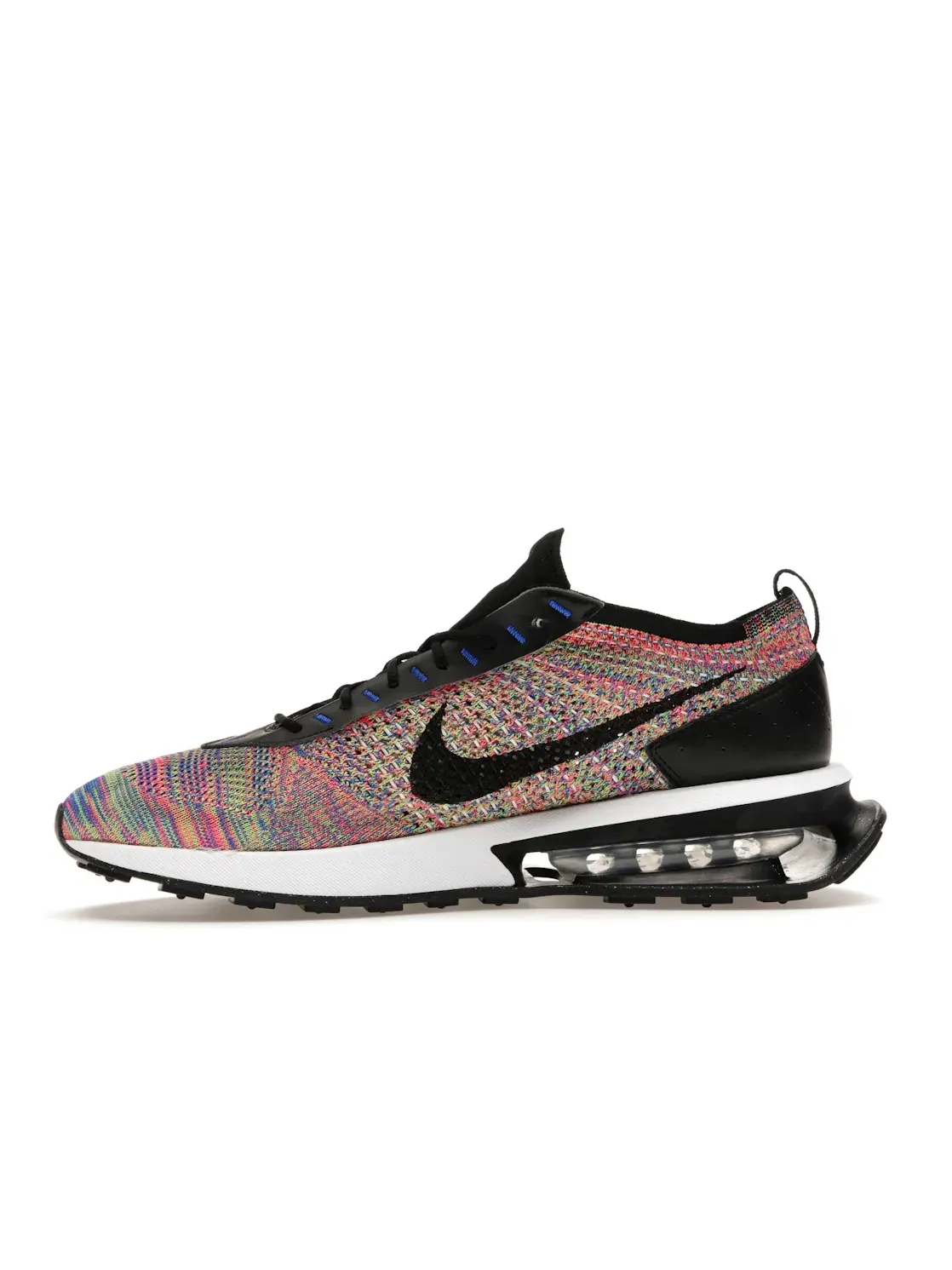 Мужские кроссовки Lifestyle Nike Air Max Flyknit Racer Nike — изображение 3 из 4, мульти-/черный-синий