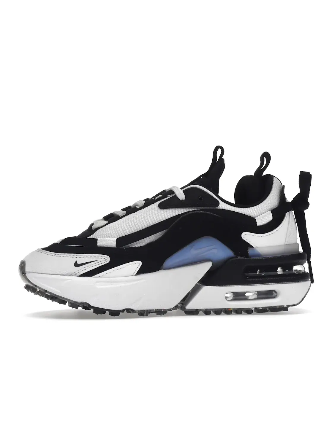 Женские кроссовки с массивной подошвой Nike Air Max Furyosa — изображение 3 из 4, черный/белый/черный