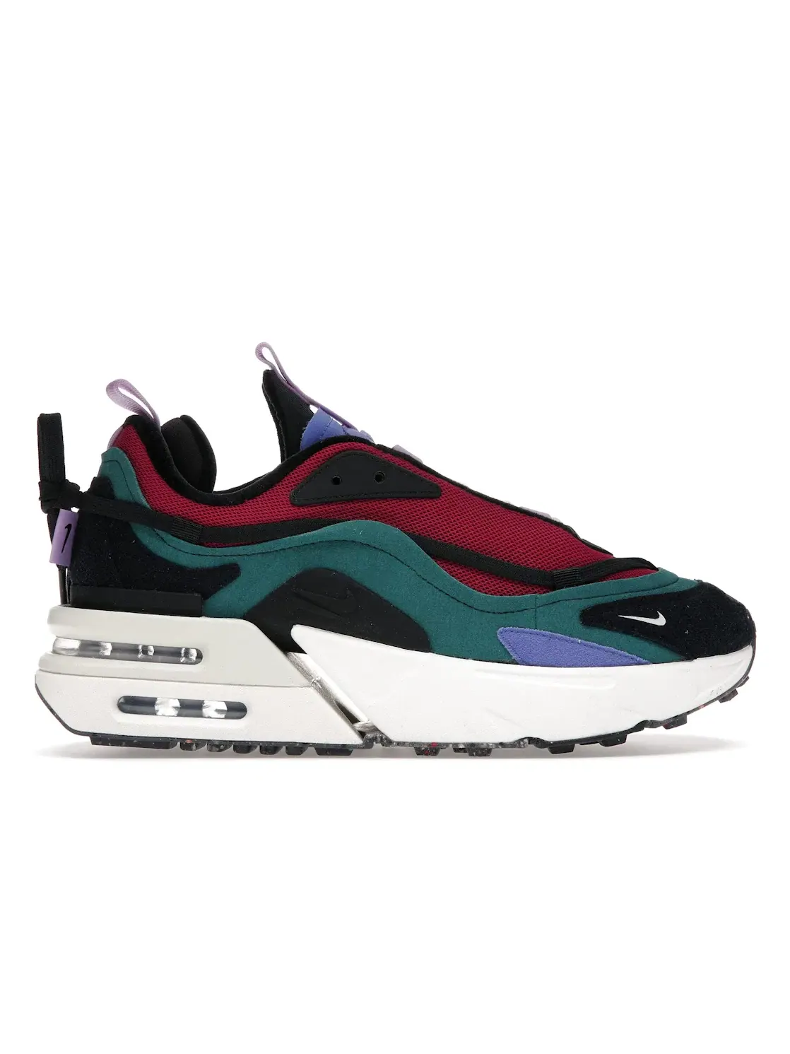 Женские кроссовки Lifestyle с сетчатым верхом Nike Air Max Furyosa — изображение 1 из 4, зеленый/-красный-черный