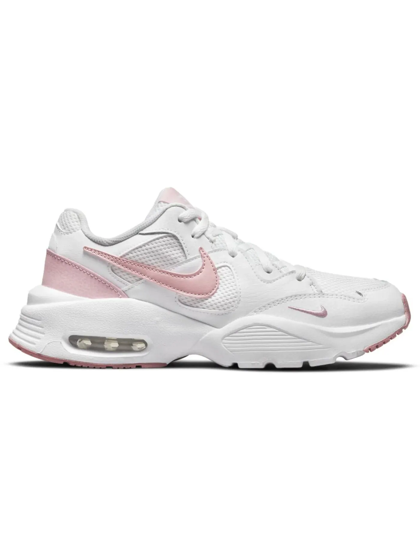 Женские кроссовки Lifestyle Nike Air Max Fusion — изображение 1 из 1, белый/розовый/белый