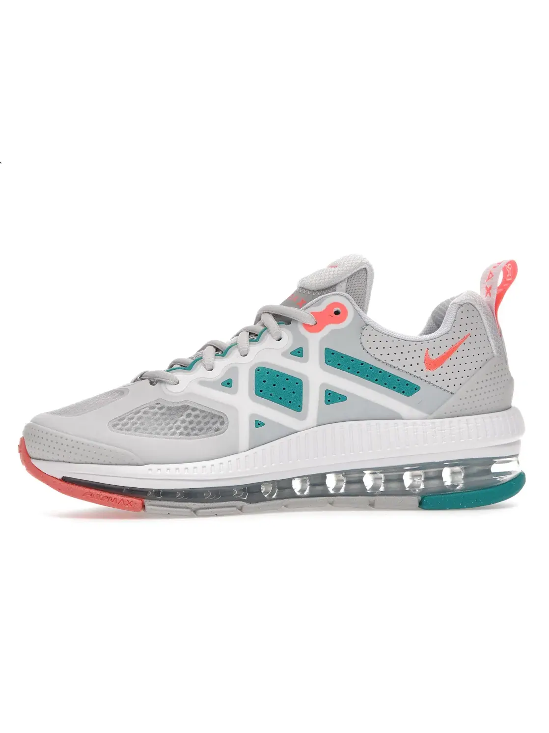 Женские кроссовки Lifestyle Nike Air Max Genome — изображение 3 из 4, белый/-оранжевый
