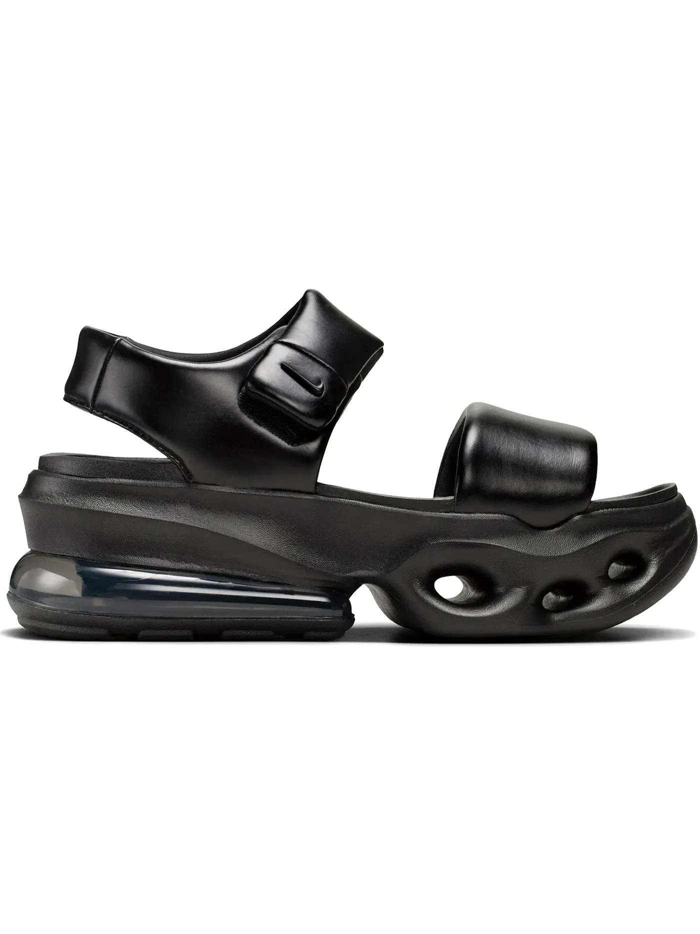 Женские сандалии с амортизацией Nike Air Max Halo Sandal Nike — изображение 1 из 1, черный//черный