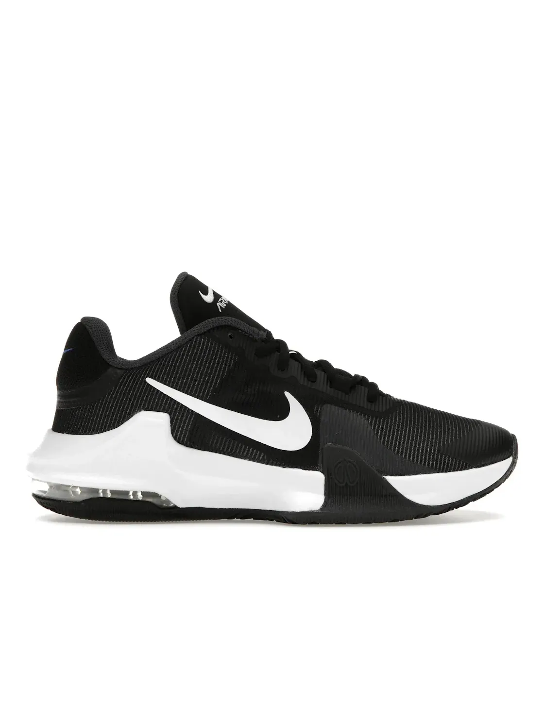 Мужские кроссовки для баскетбола Nike Air Max Impact 4 Nike — изображение 1 из 4, черный//синий/белый