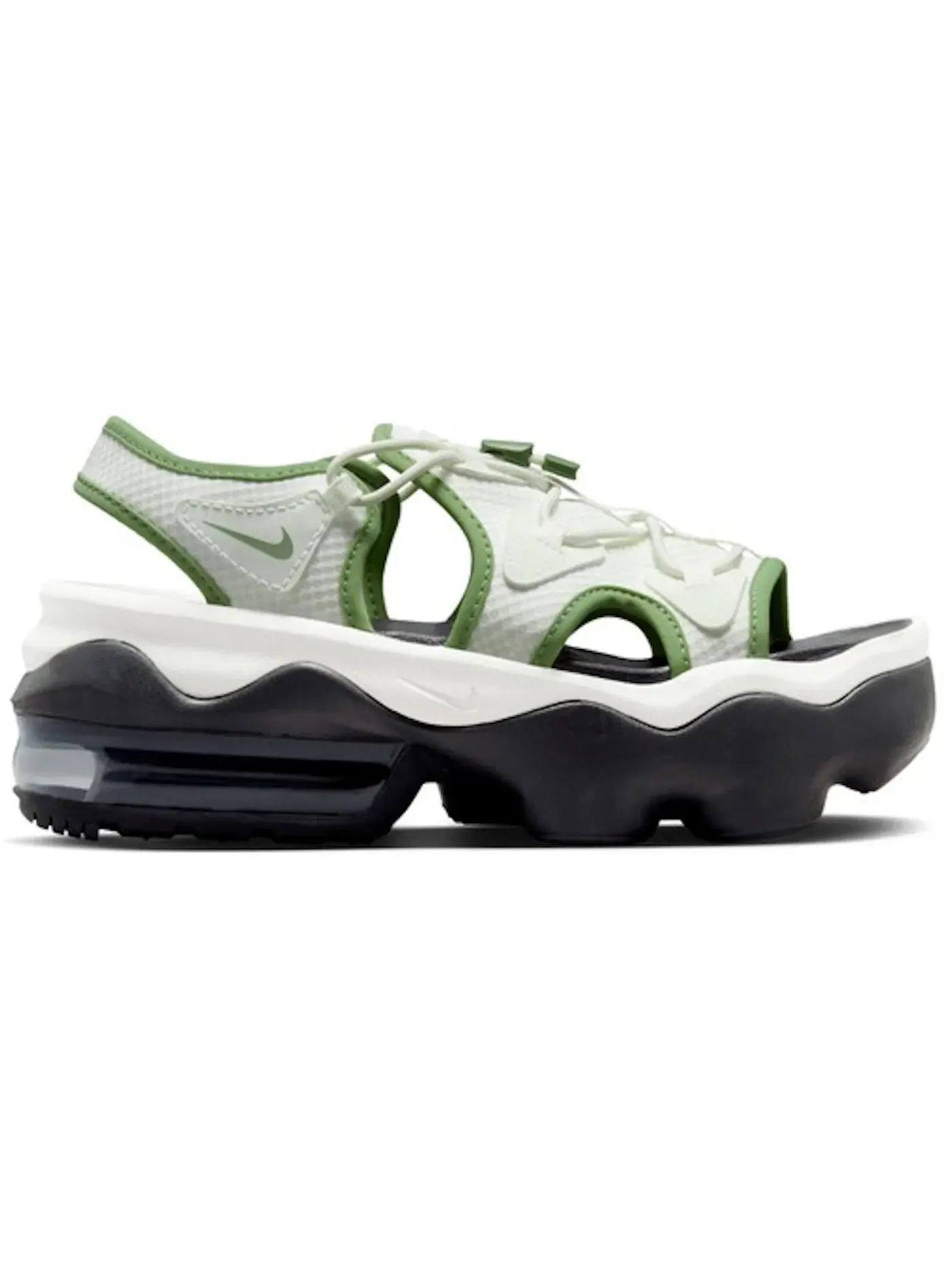 Женские сандалии-шлепанцы Nike Air Max Koko — изображение 1 из 3, белый/черный//зеленый