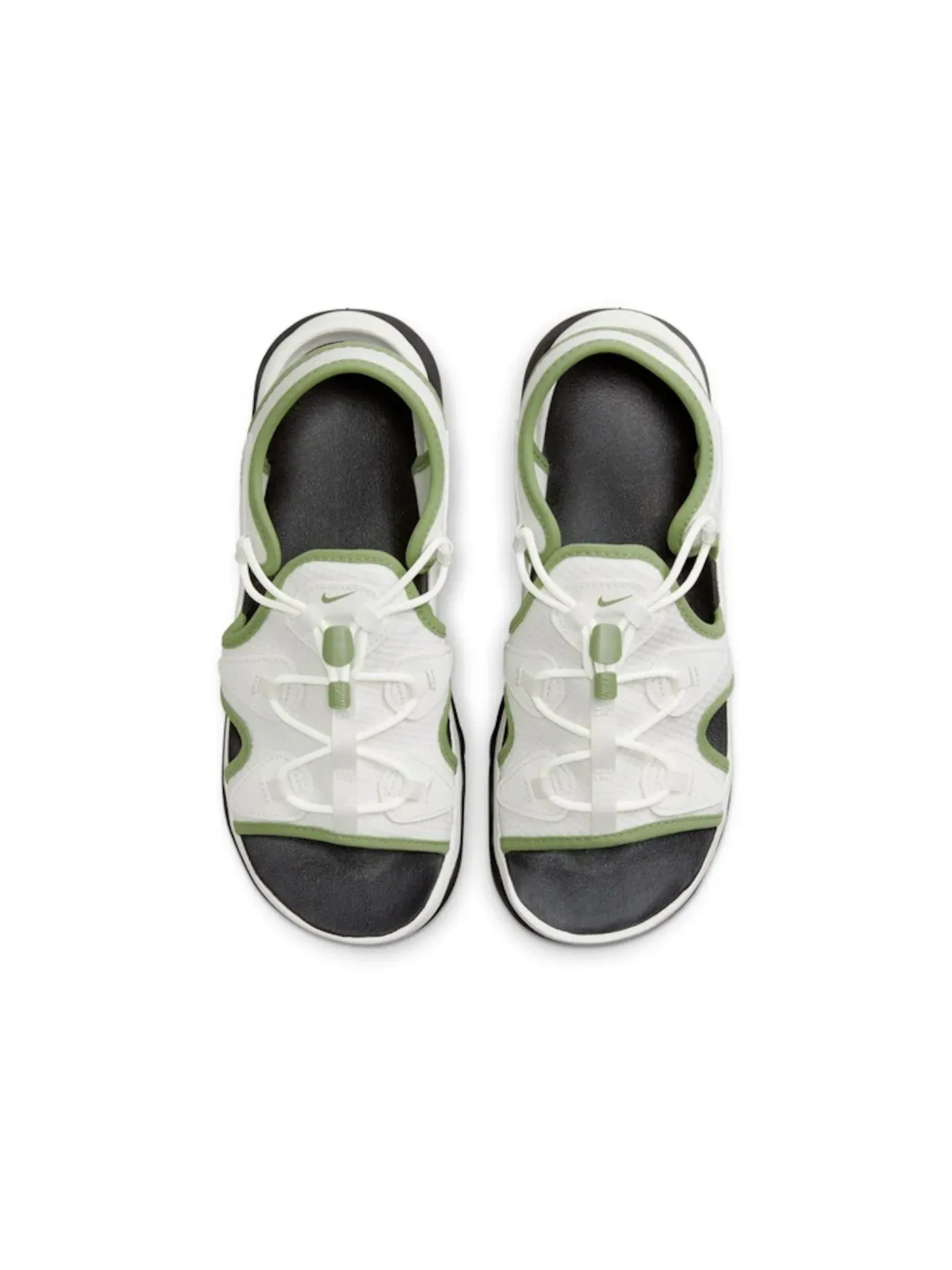 Женские сандалии-шлепанцы Nike Air Max Koko — изображение 3 из 3, белый/черный//зеленый