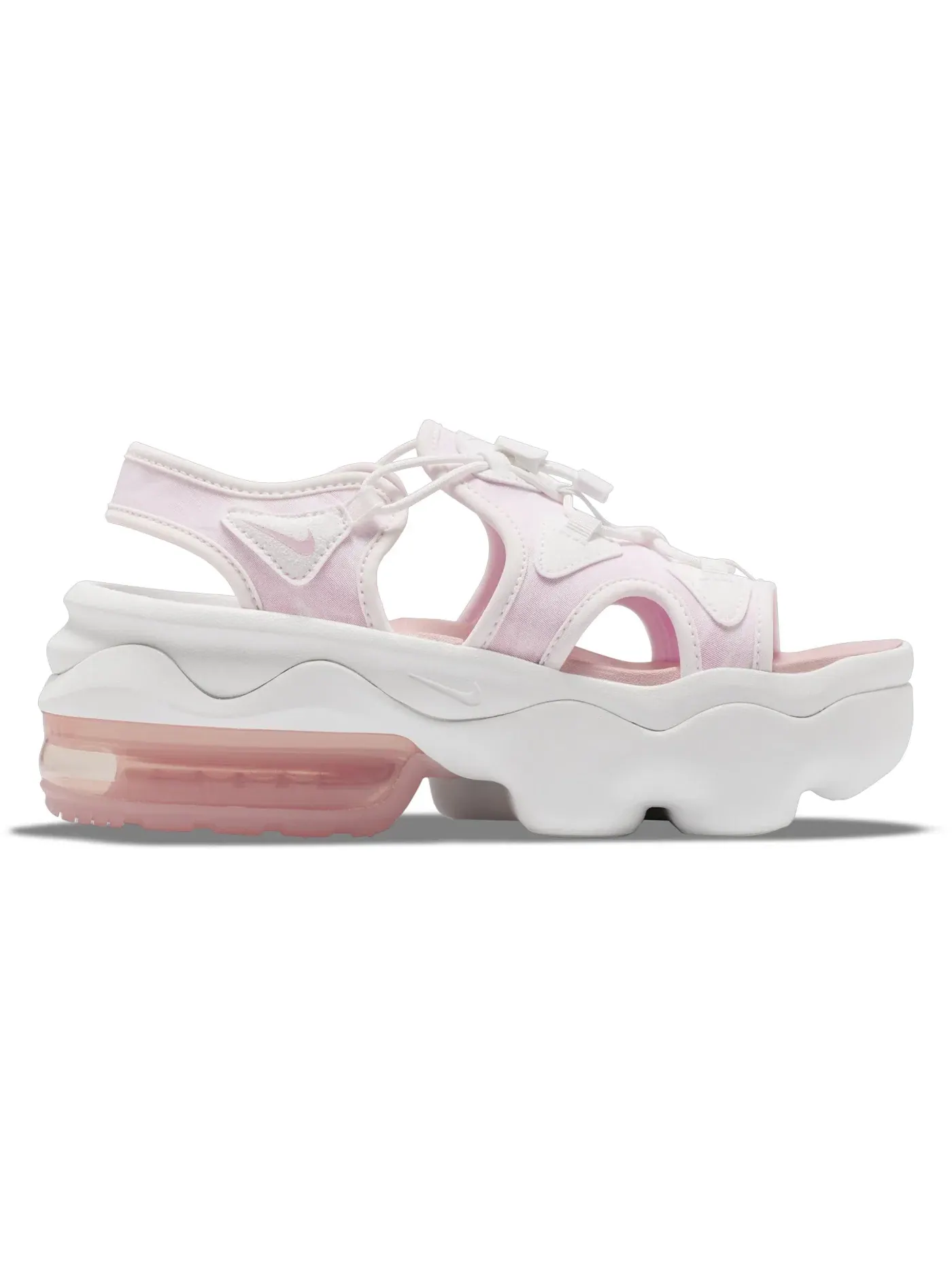 Женские сандалии-слайды Nike Air Max Koko Nike — изображение 1 из 1, белый розовый