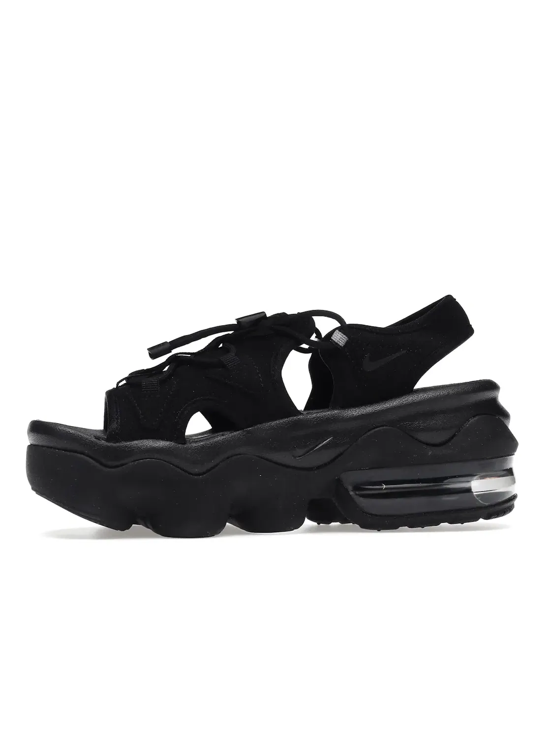 Женские сандалии с системой быстрой шнуровки Nike Air Max Koko — изображение 3 из 4, черный/черный/черный