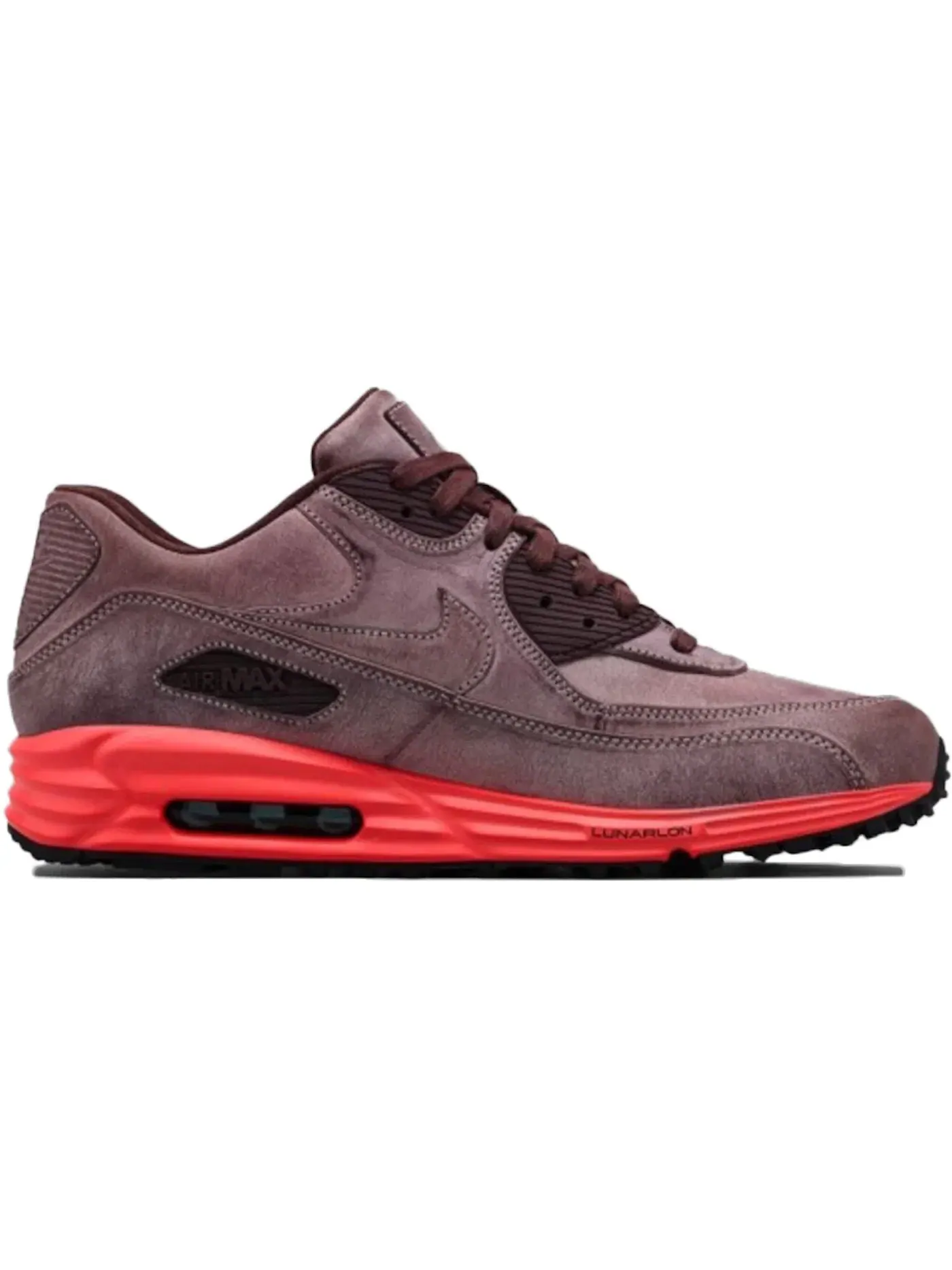 Мужские кроссовки Lifestyle Nike Air Max Lunar90 Leather — изображение 1 из 1, яркий/красный
