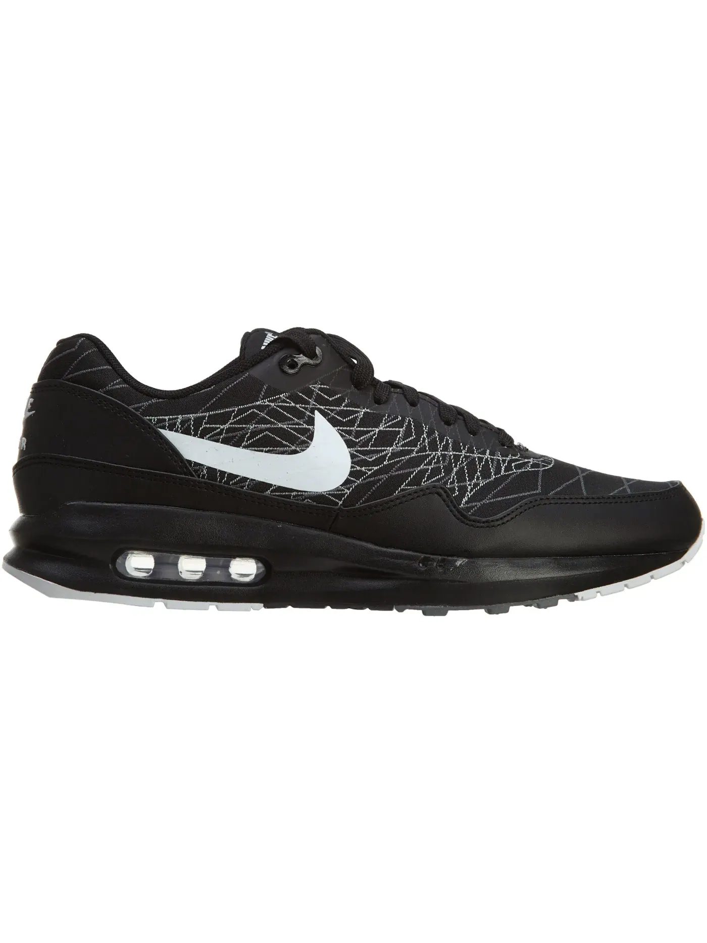 Мужские кроссовки Lifestyle Nike Air Max Lunar 1 — изображение 1 из 1, черный/белый-серый