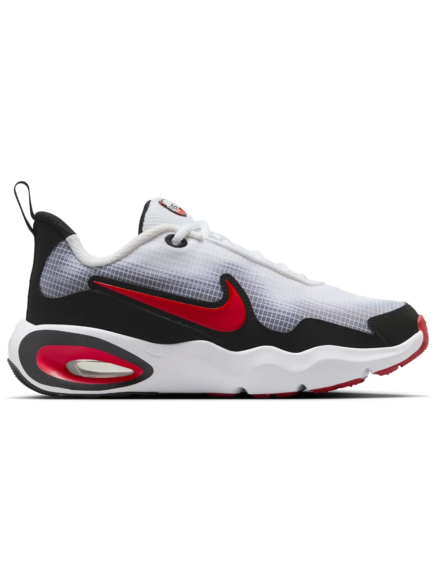 Детские кроссовки с повседневным стилем Nike Air Max Nova Nike — изображение 1 из 1, белый/черный/красный