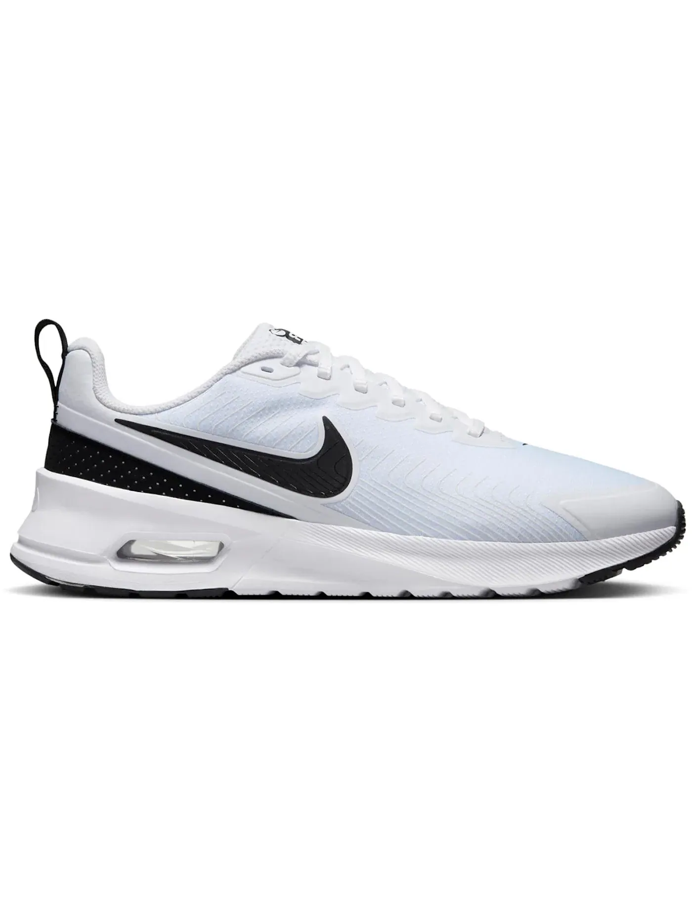 Мужские кроссовки Lifestyle Nike Air Max Nuaxis — изображение 1 из 1, белый/белый/белый/черный