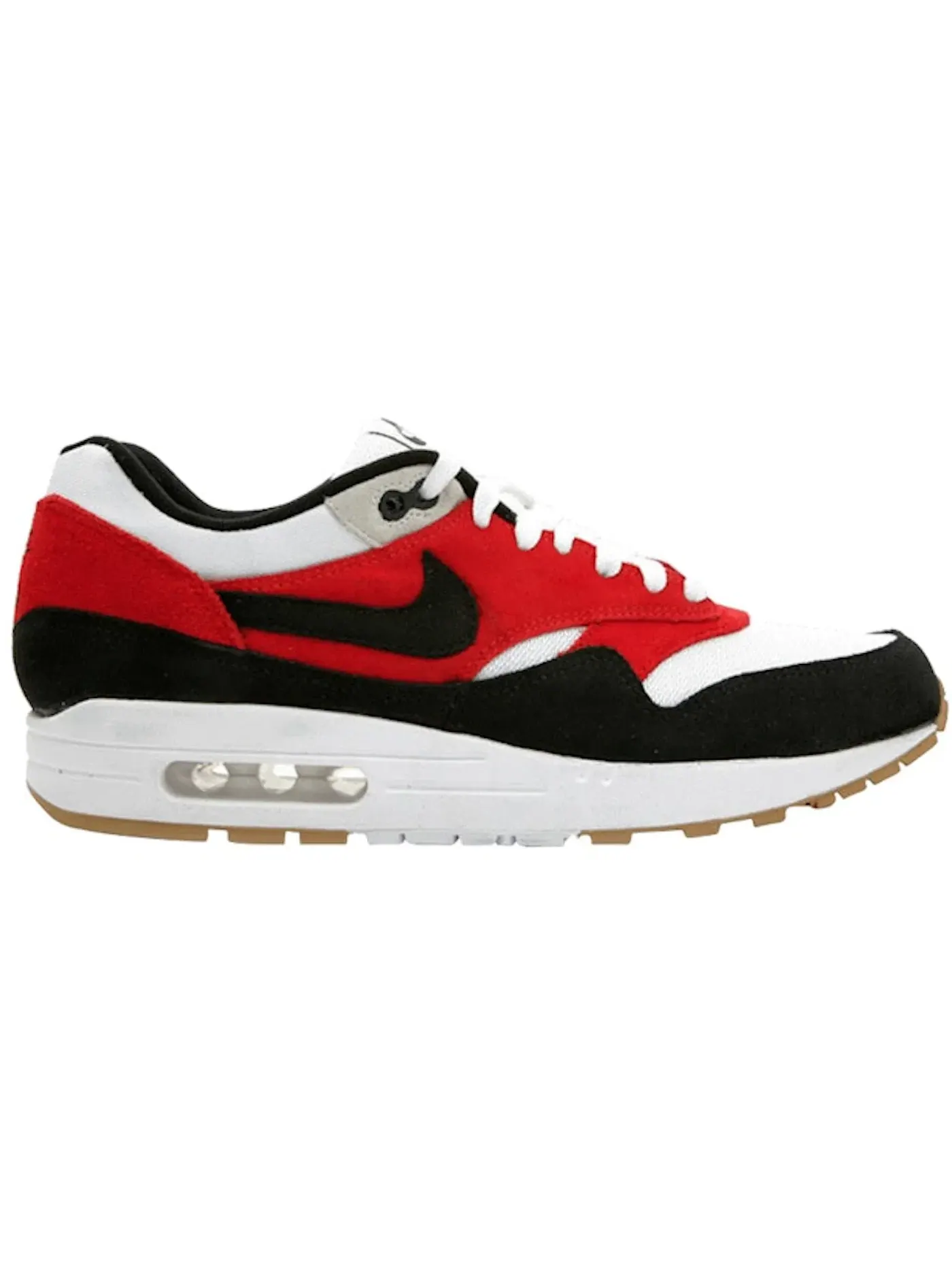 Мужские кроссовки Lifestyle Nike Air Max One — изображение 1 из 1, белый/черный/красный