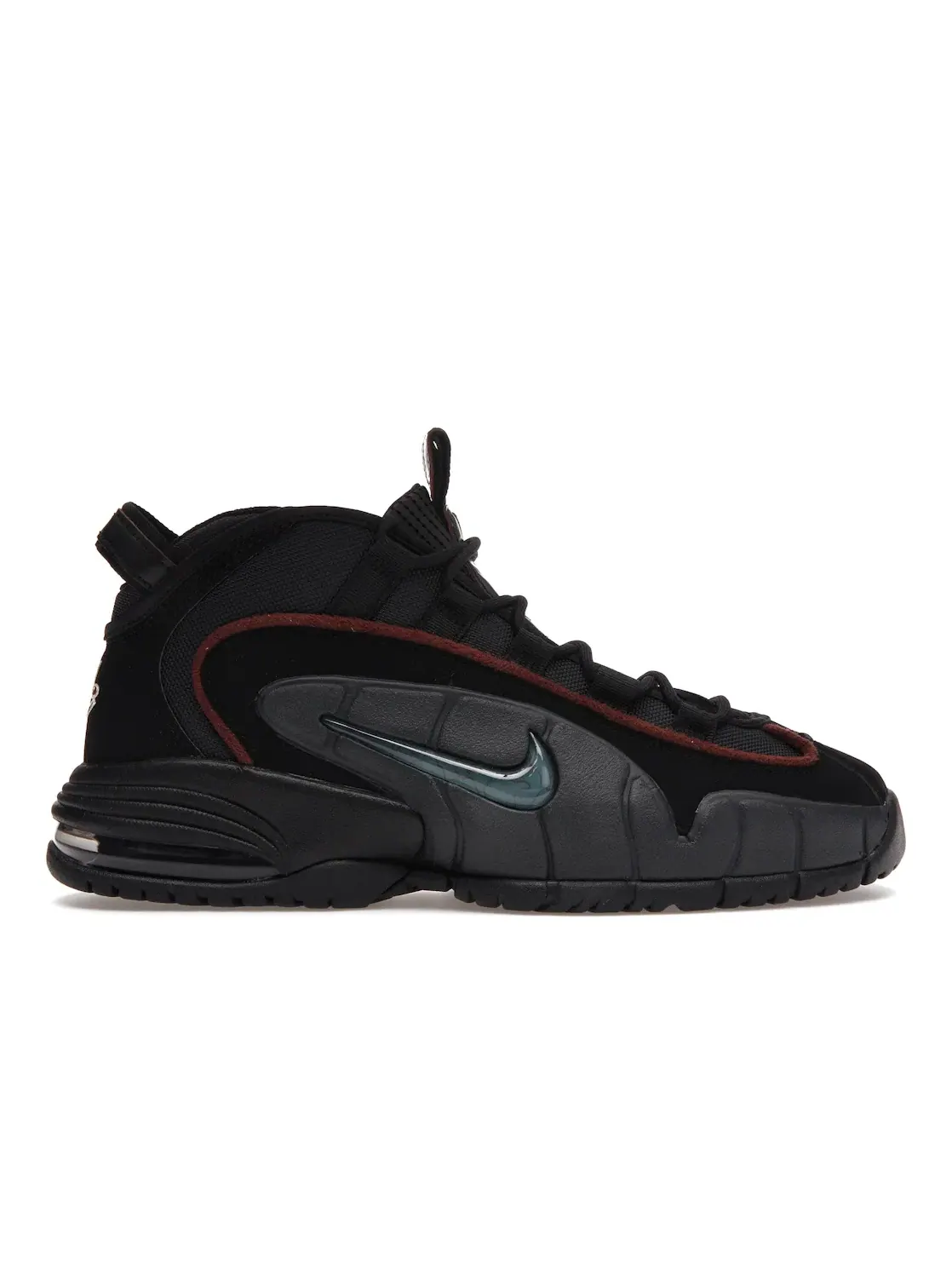 Мужские кроссовки с полупрозрачным Swoosh Nike Air Max Penny 1 Nike — изображение 1 из 4, черный/--темный