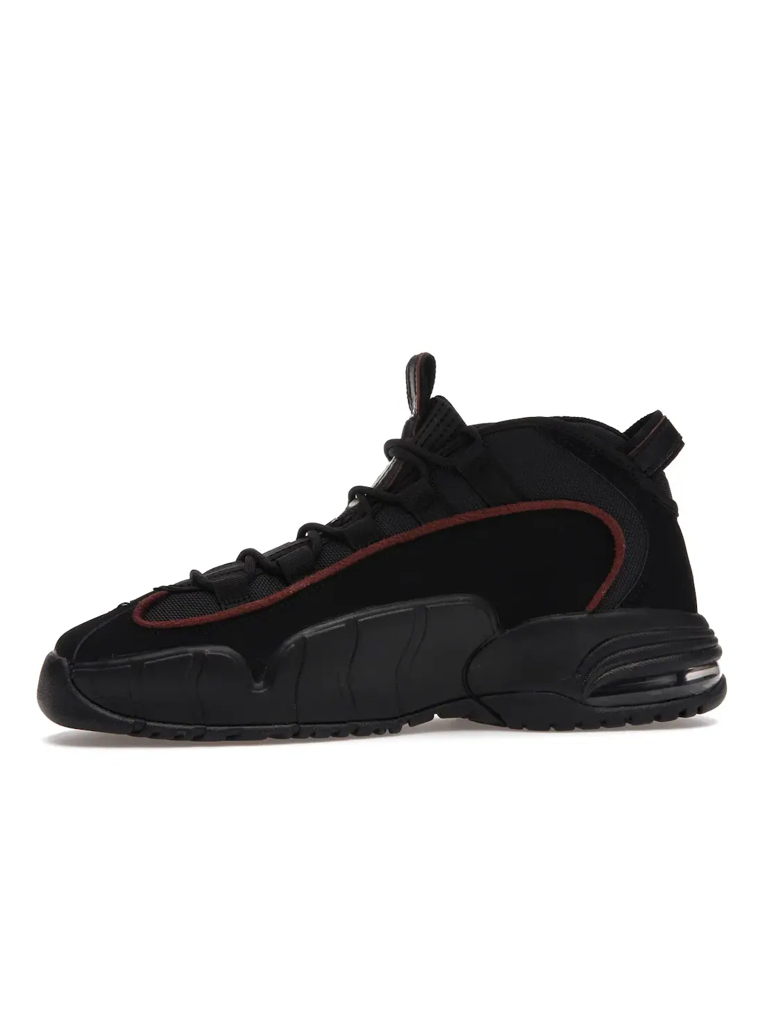 Мужские кроссовки с полупрозрачным Swoosh Nike Air Max Penny 1 Nike — изображение 3 из 4, черный/--темный