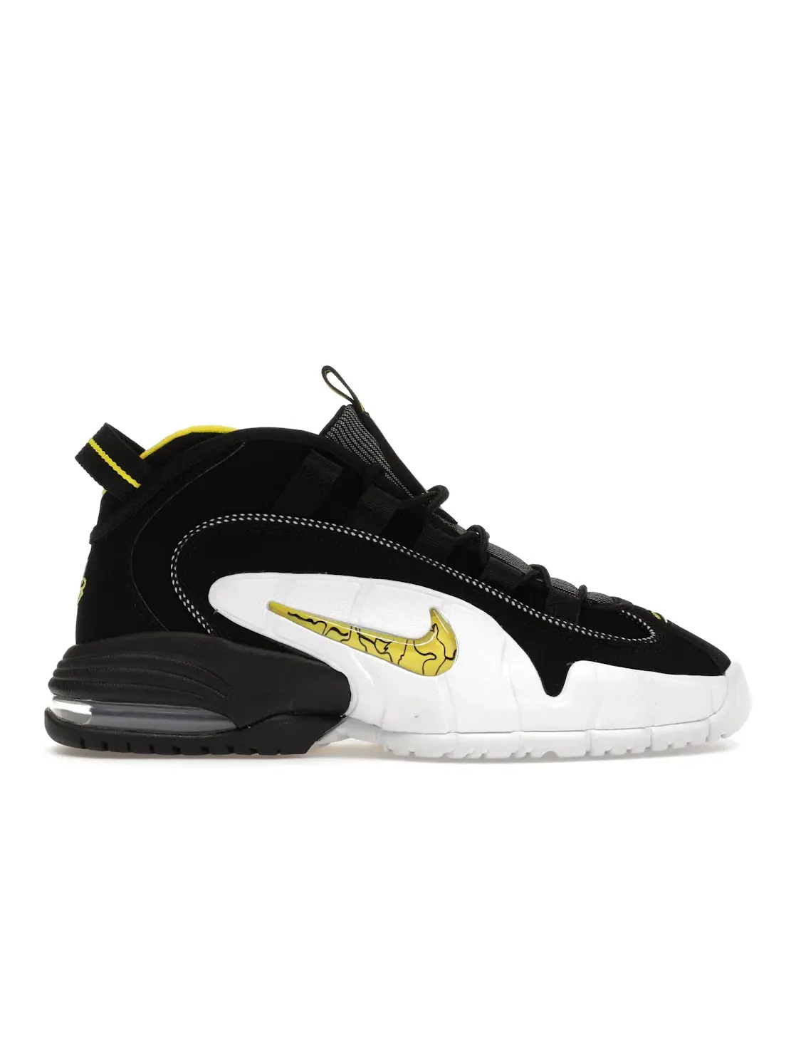 Мужские кроссовки с коллаборацией Nike Air Max Penny 1 Lester Middle School Nike — изображение 1 из 4, белый/желтый/черный