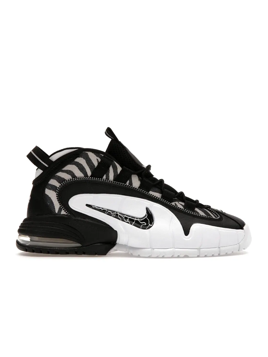 Мужские кроссовки с тигровым принтом Nike Air Max Penny 1 — изображение 1 из 4, черный/белый
