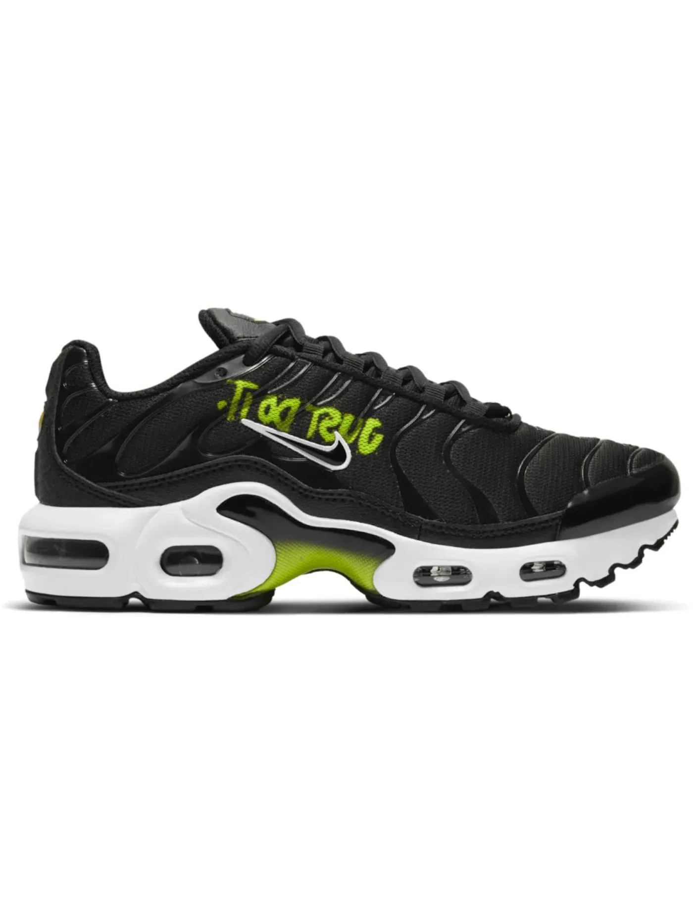 Детские кроссовки Lifestyle Nike Air Max Plus 1 — изображение 1 из 1, черный//белый/черный