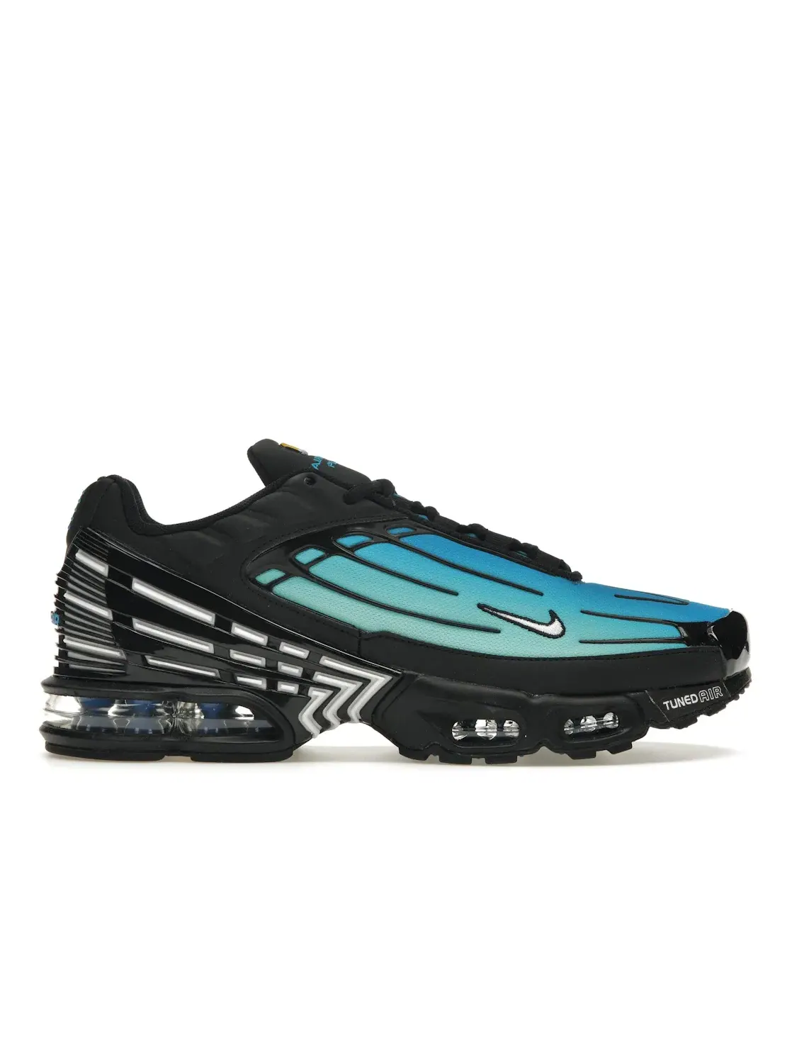 Мужские кроссовки Lifestyle Nike Air Max Plus 3 — изображение 1 из 4, черный/голубой
