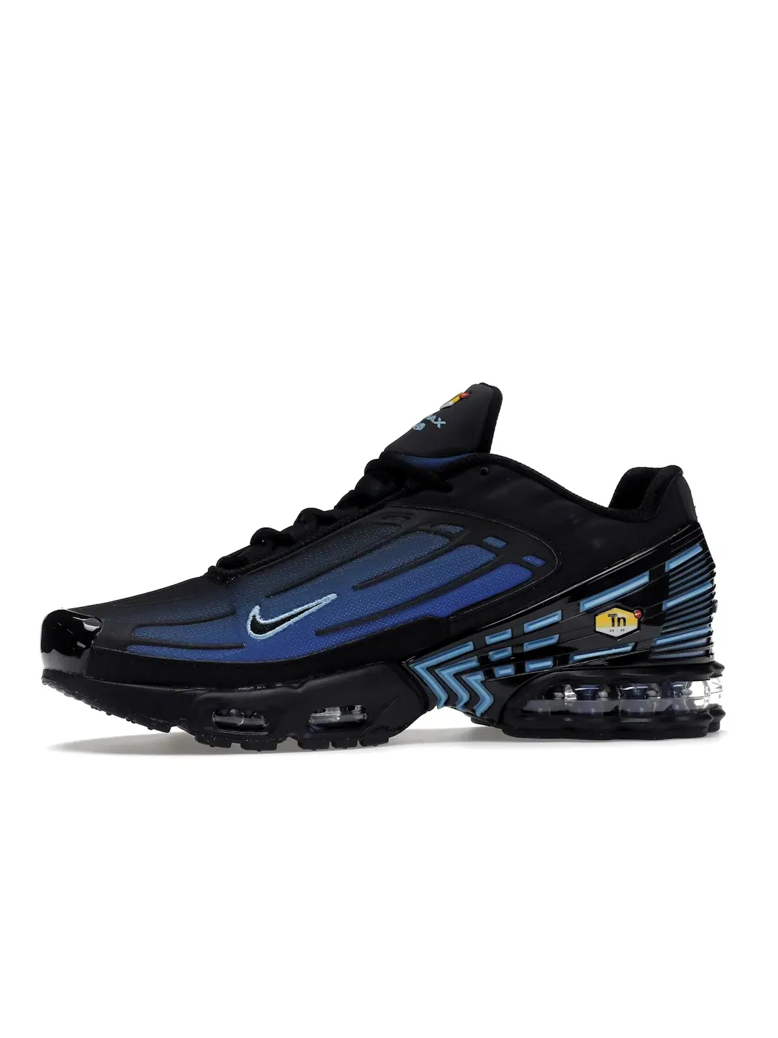Мужские кроссовки Lifestyle с амортизацией Nike Air Max Plus 3 — изображение 3 из 4, черный/синий