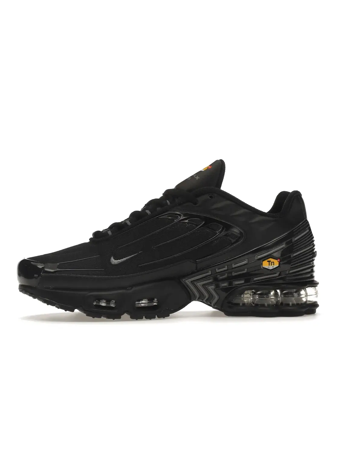 Детские кроссовки Lifestyle Nike Air Max Plus 3 — изображение 3 из 4, черный/черный/серый
