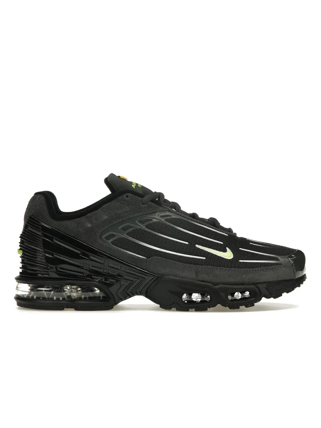 Мужские кроссовки с перфорированным верхом Nike Air Max Plus 3 — изображение 1 из 4, черный