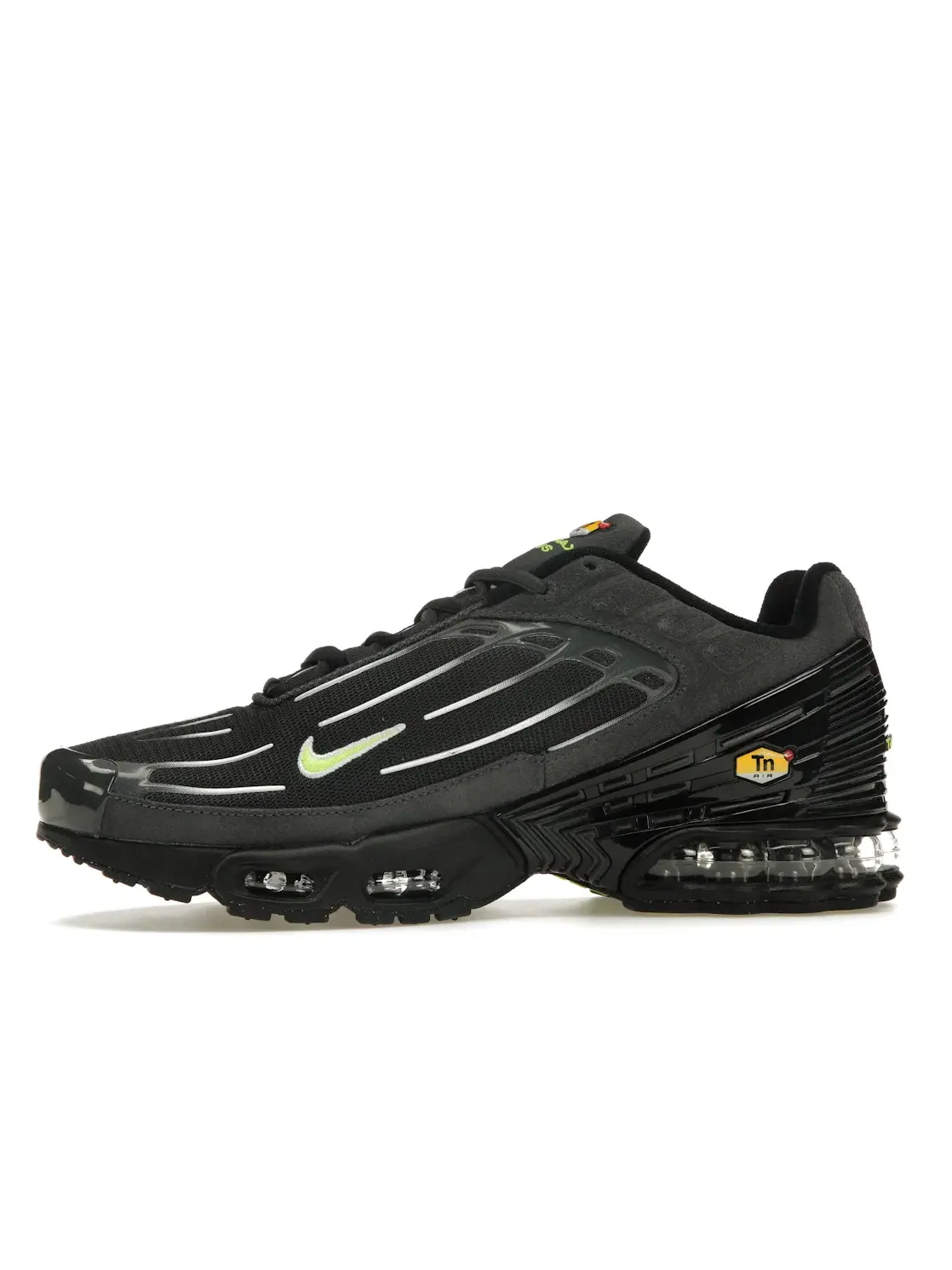 Мужские кроссовки с перфорированным верхом Nike Air Max Plus 3 — изображение 3 из 4, черный