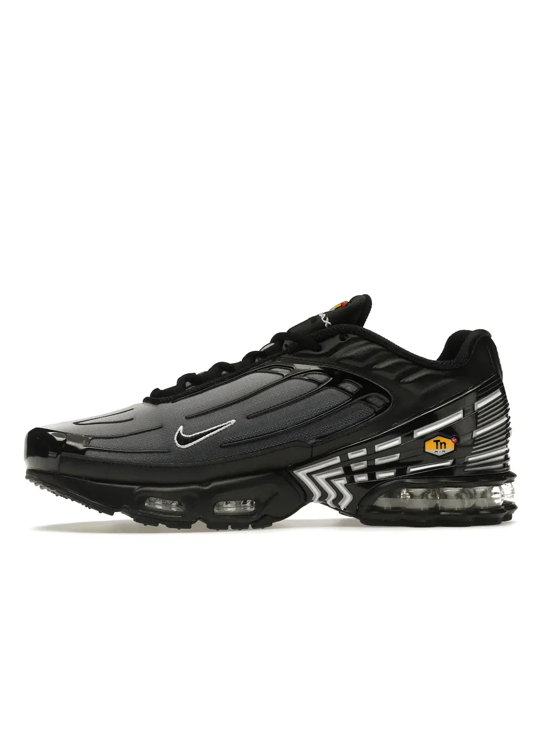 Мужские кроссовки Lifestyle Nike Air Max Plus 3 — изображение 3 из 4, черный/черный-белый