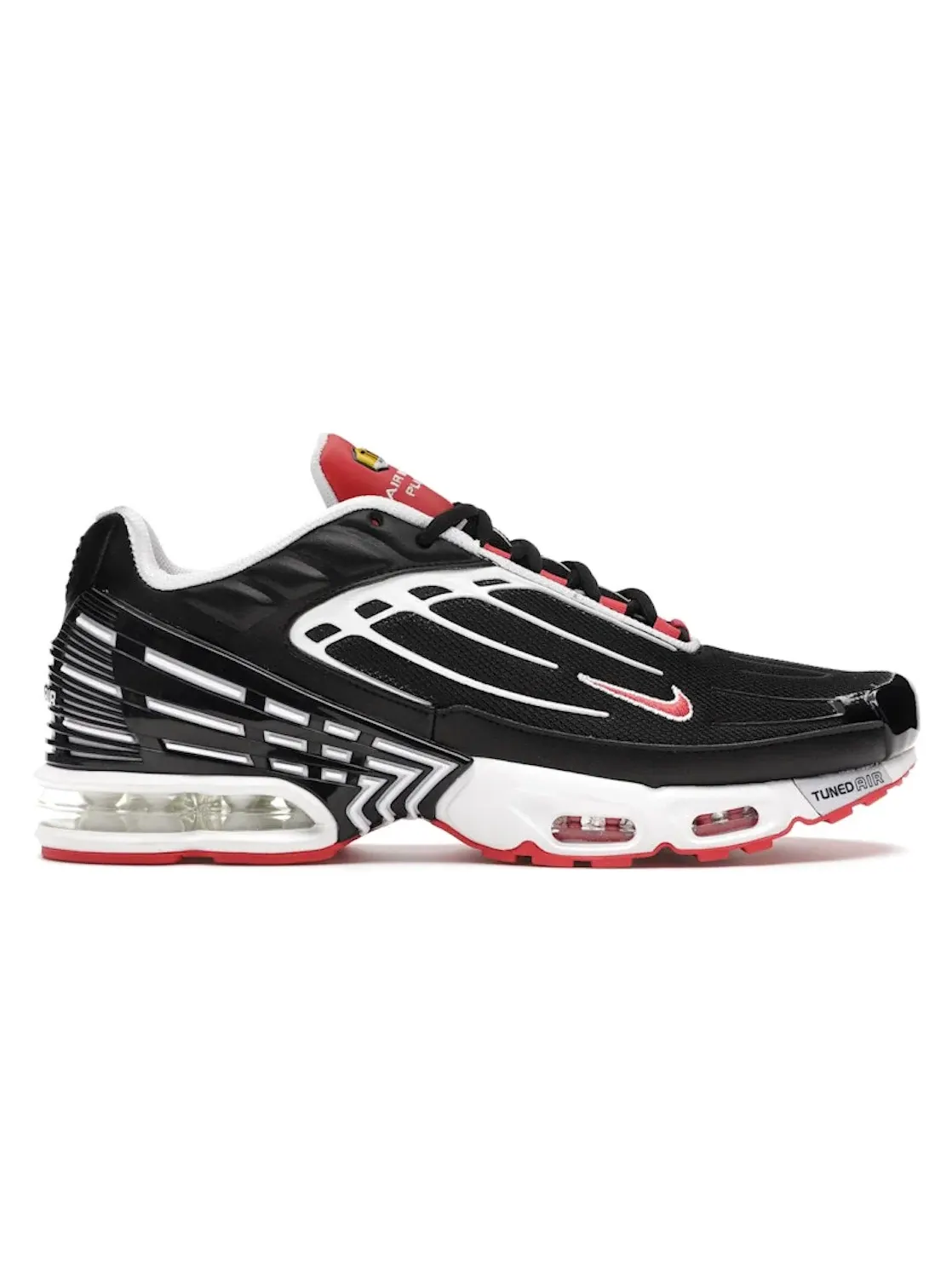 Мужские кроссовки Lifestyle Nike Air Max Plus 3 — изображение 1 из 4, черный/белый-красный