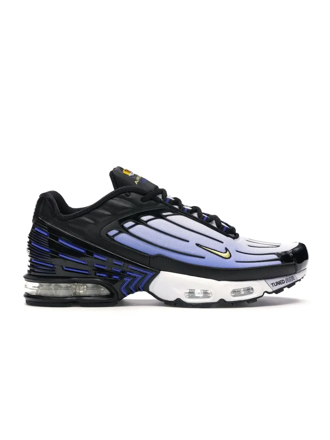 Мужские кроссовки с амортизацией Nike Air Max Plus 3 — изображение 1 из 4, черный/синий-желтый