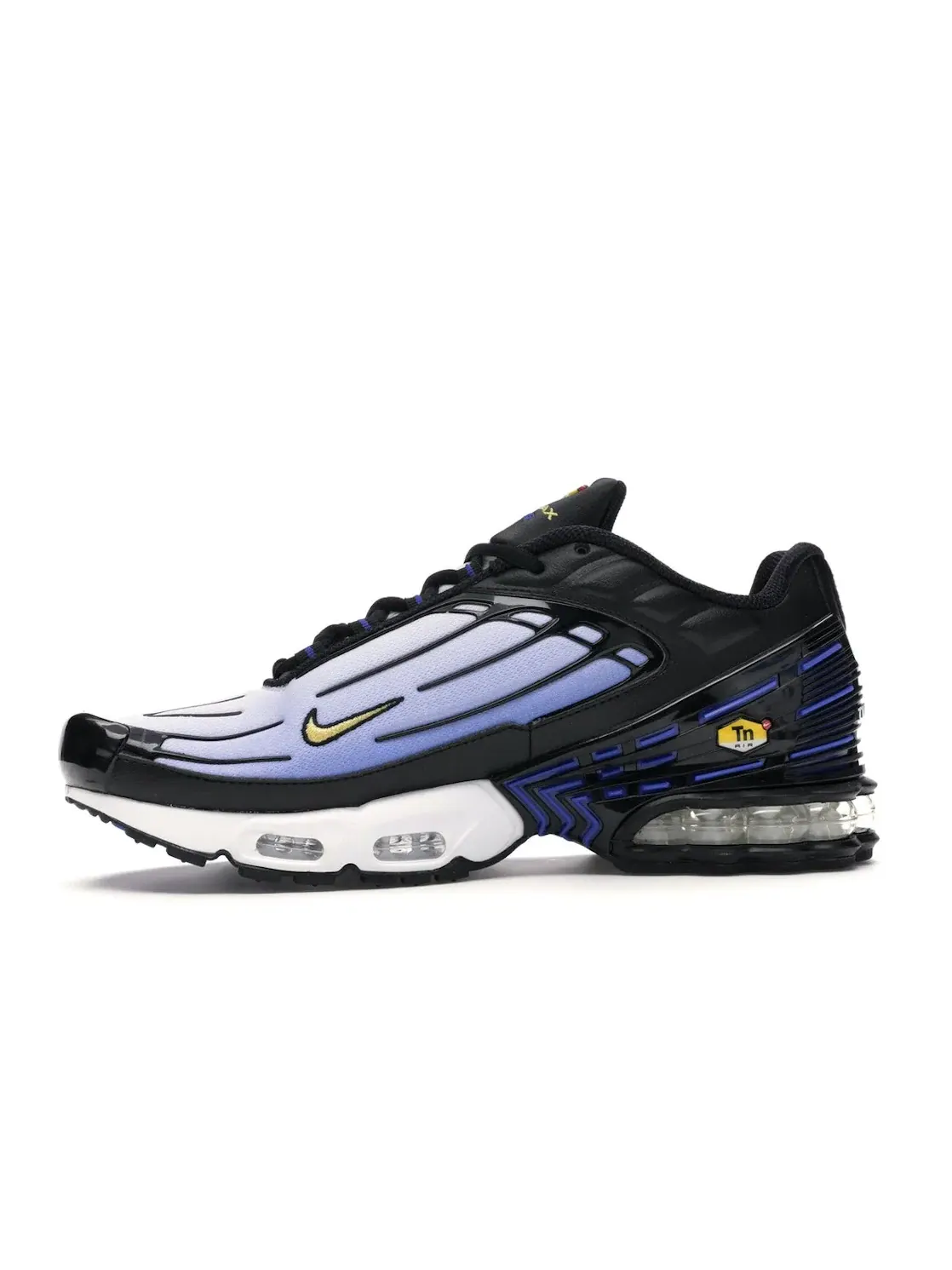 Мужские кроссовки с амортизацией Nike Air Max Plus 3 — изображение 3 из 4, черный/синий-желтый