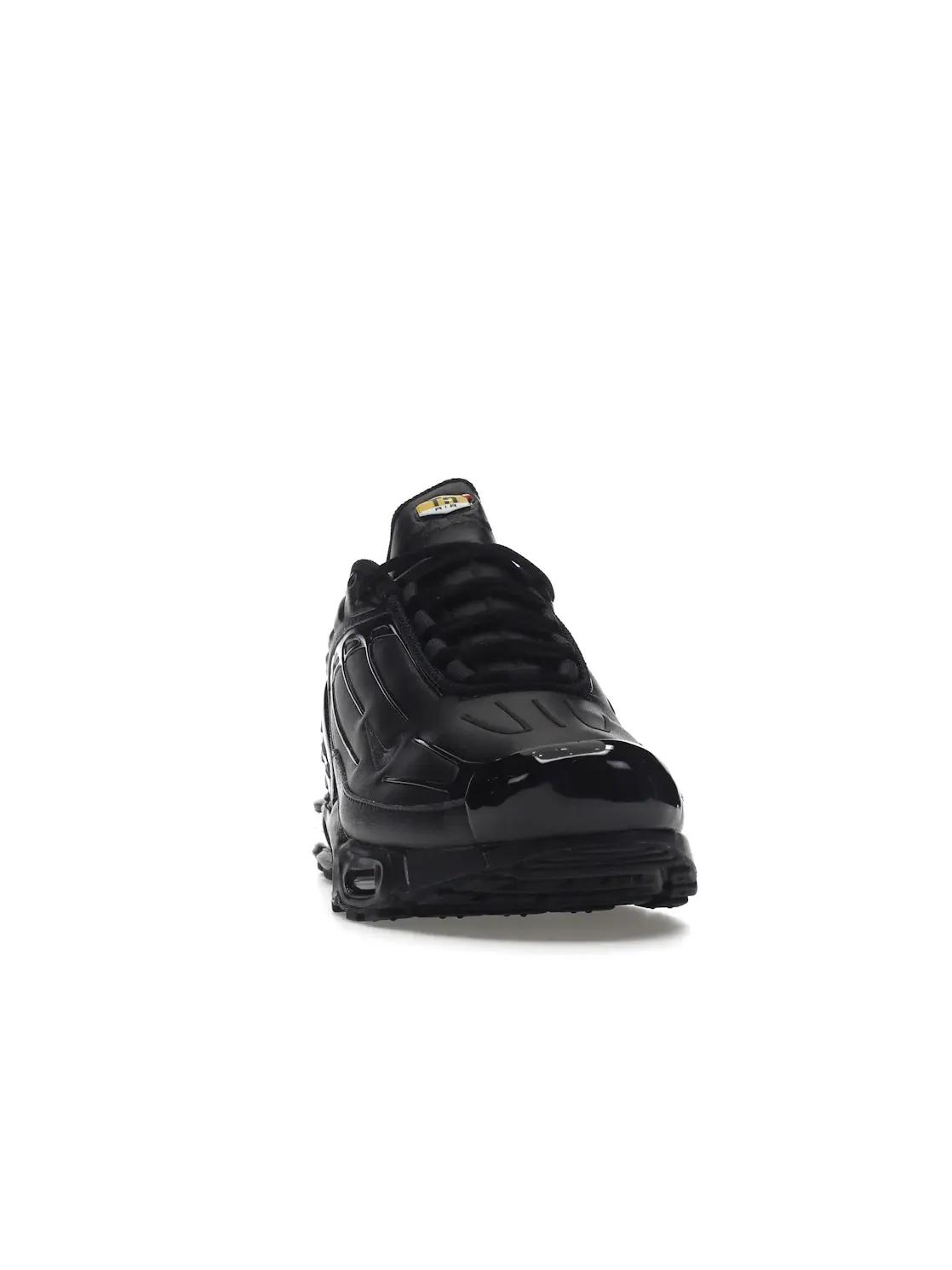 Мужские кроссовки с кожаными вставками Nike Air Max Plus 3 Leather — изображение 2 из 4, черный/темный серый