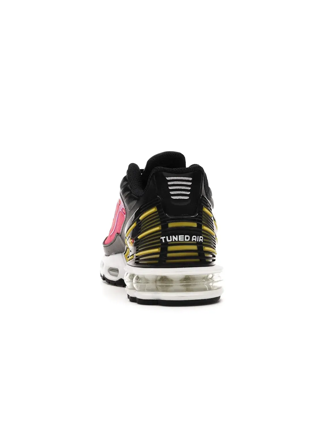 Мужские кроссовки с принтом Nike Air Max Plus 3 Nike — изображение 4 из 4, черный/фиолетовый-желтый